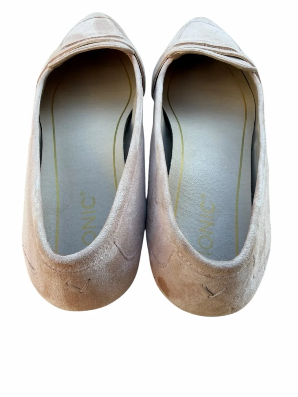 Vionic Savannah Suede Loafers Pointed Toe Comfort Flats 8.5 - Picture 5 of 6